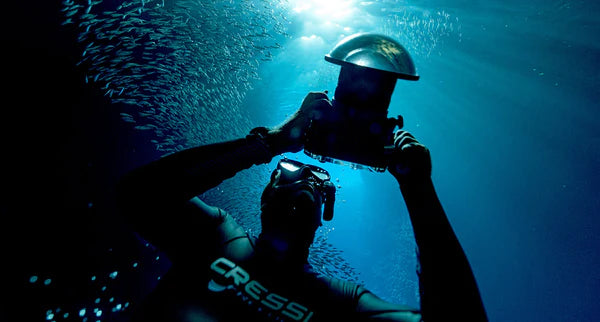 Winter diving in Byron Bay