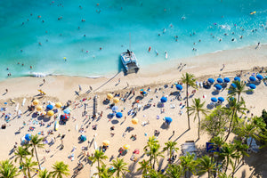 Hawaii Drone Ocean Photography Prints and Wall art