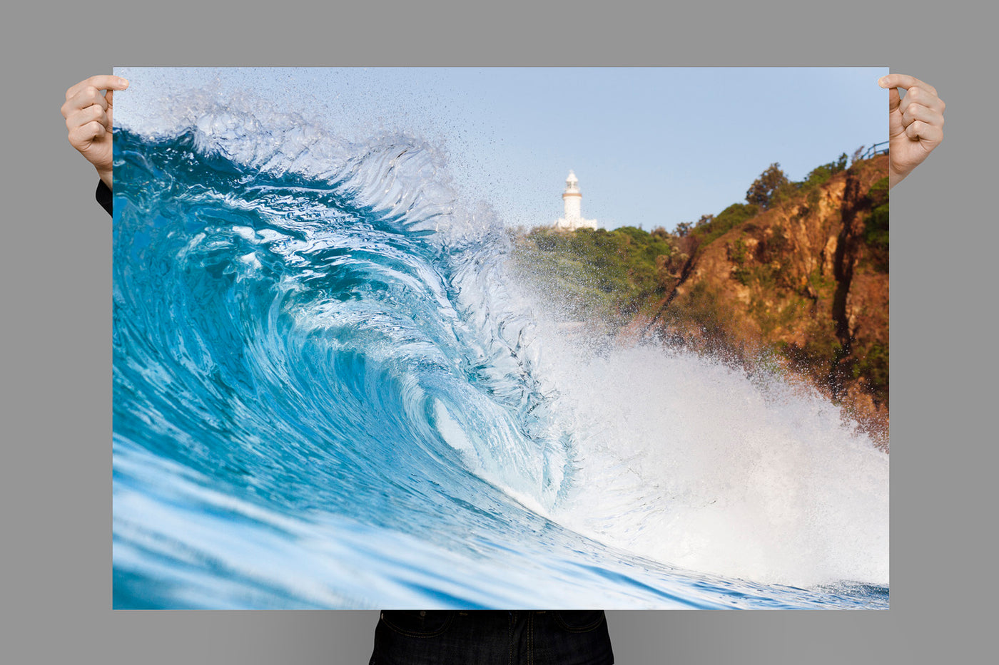 Lighthouse Wave | Byron Bay – Landscape Photography Prints & Frames