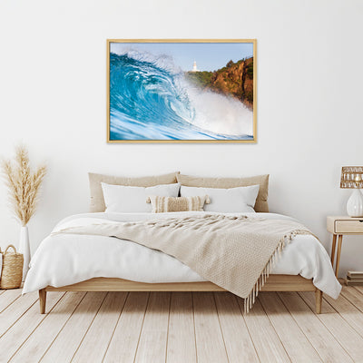 Lighthouse Wave | Byron Bay – Landscape Photography Prints & Frames