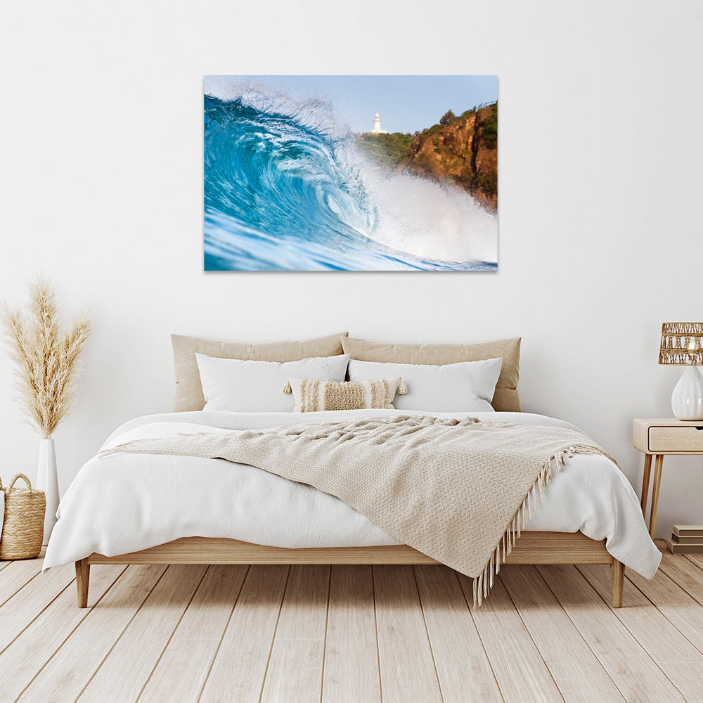 Lighthouse Wave | Byron Bay – Landscape Photography Prints & Frames