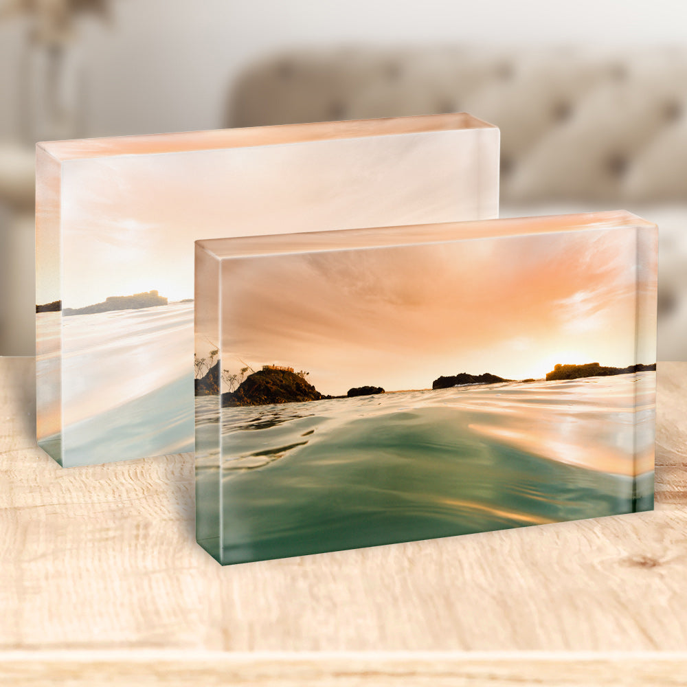 Pass Glass | Byron Bay – Acrylic Block