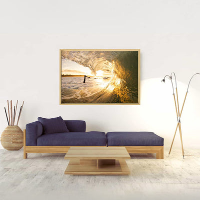 Stunning Photography Art Prints and Frames | The Wreck Gold, Byron Bay